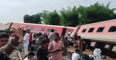 യു.പിയിലെ ഗോണ്ടയില്‍ ട്രെയിന്‍ പാളം തെറ്റി; രണ്ട് പേര്‍ മരിച്ചു, 20ലധികം പേര്‍ക്ക് പരിക്ക്