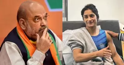 വിനേഷ് ഫോഗട്ട് പൂര്‍വ്വാധികം ശക്തിയോടെ തിരിച്ച് വരും: അമിത് ഷാ