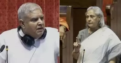 രാജ്യസഭയിൽ ജയാബച്ചനും ജഗദീപ് ധൻകറും തമ്മിൽ വാക്ക് തർക്കം; പ്രതിപക്ഷം ഇറങ്ങി പോയി