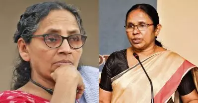 ‘ആ സ്‌ക്രീന്‍ഷോട്ട് ഷെയര്‍ ചെയ്തത് തെറ്റ്’; ലതികയെ തള്ളി കെ.കെ. ശൈലജ