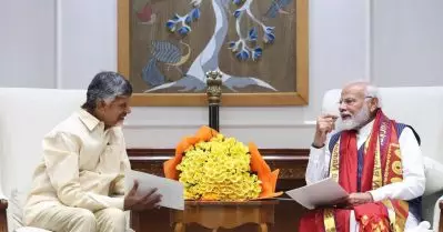 ആന്ധ്രാപ്രദേശിന്റെ കടം എഴുതി തള്ളാൻ മോദിയോട് ആവശ്യപ്പെട്ട് ചന്ദ്രബാബു നായിഡു