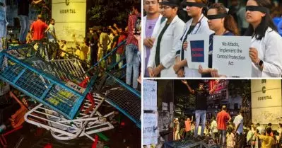 കൊല്‍ക്കത്തയിലെ ആശുപത്രിക്ക് നേരെയുണ്ടായ അക്രമണം; ഒമ്പത് പേര്‍ അറസ്റ്റില്‍