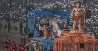 ന്യൂയോർക്ക് ഇന്ത്യ പരേഡിൽ രാമക്ഷേത്രത്തിന്റെ മാതൃക; പ്രതിഷേധവുമായി ഹിന്ദു സംഘടനകളും