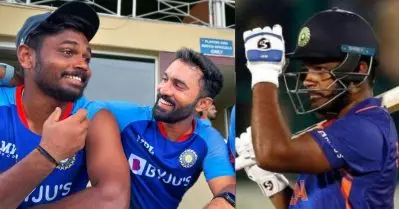 മോശം സ്‌കോര്‍ ഒരിക്കലും സഞ്ജുവിനെ മോശം കളിക്കാരനാക്കില്ല, അവന്‍ തീയാണ്; പിന്തുണയുമായി ദിനേശ് കാര്‍ത്തിക്