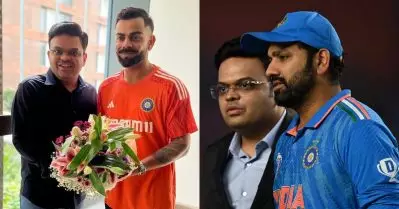 വീട്ടിലെ വേലക്കാരെ പോലെയല്ല അവരോട് പെരുമാറേണ്ടത്; വിരാടിന്റെയും രോഹിത്തിന്റെയും ആഭാവം ന്യായീകരിച്ച് ജയ് ഷാ