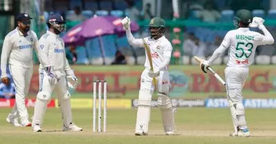 മഴയിലും തളരാത്ത പോരാട്ടവീര്യം! ഇന്ത്യൻ മണ്ണിൽ ചരിത്രമെഴുതി ബംഗ്ലാദേശിന്റെ കടുവ