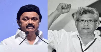 യെച്ചൂരി നിര്‍ഭയനായ നേതാവെന്ന് എം.കെ സ്റ്റാലിന്‍; അനുശോചനമറിയിച്ച് മറ്റ് നേതാക്കള്‍