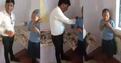 മദ്യപിച്ചെത്തി വിദ്യാര്‍ത്ഥിയുടെ മുടി മുറിച്ചു; അധ്യാപകന് സസ്‌പെന്‍ഷന്‍
