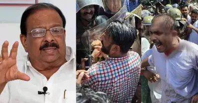 നമുക്ക് നേരിട്ട് കാണാം; യൂത്ത് കോൺഗ്രസുകാരെ മർദിച്ച പൊലീസുകാരെ വ്യക്തിപരമായി നേരിടുമെന്ന് കെ.സുധാകാരൻ