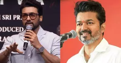 നൻപന്റെ പുതിയ യാത്രയ്ക്ക് ആശംസകൾ; വിജയ്‌യുടെ രാഷ്ട്രീയ പ്രവേശനത്തെ കുറിച്ച് സൂര്യ