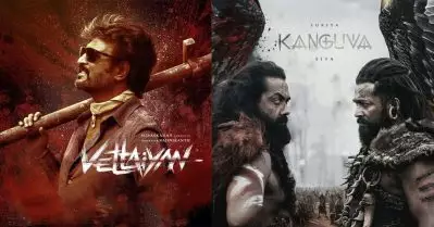 ക്ലാഷ് വെക്കാത്തത് നന്നായി, മഴയില്‍ കുതിര്‍ന്ന് വേട്ടയ്യന്‍, കങ്കുവ രക്ഷപ്പെട്ടെന്ന് ആരാധകര്‍