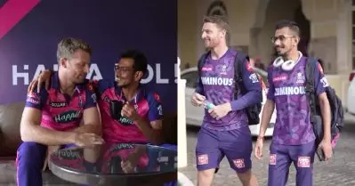 അന്ന് നിങ്ങള്‍ എനിക്ക് ജോസ് ബട്‌ലറായിരുന്നു, എന്നാലിപ്പോള്‍… ഹൃദയഹാരിയായ വീഡിയോ പങ്കുവെച്ച് യൂസി ചഹല്‍