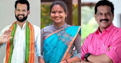 polling at three constituencies today