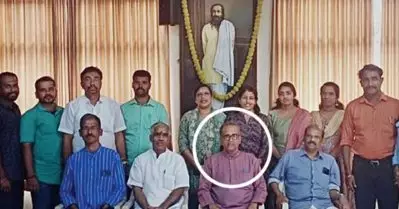 ഗവർണർ നിയമിച്ച താത്കാലിക വി.സി എത്തിയത് സംഘപരിവാര്‍ ഓഫീസില്‍നിന്ന്