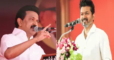 തമിഴ്‌നാട്ടില്‍ സ്റ്റാലിന്‍ തുടരുമെന്ന് എക്‌സിറ്റ് പോളുകള്‍; 120 സീറ്റുമായി ടി.വി.കെ നിര്‍ണായക ശക്തിയാകുമെന്നും സര്‍വേ