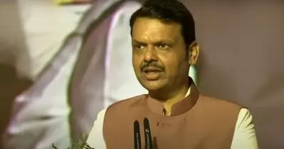 മഹാരാഷ്ട്ര മുഖ്യമന്ത്രിയായി ദേവേന്ദ്ര ഫഡ്‌നാവിസ് മൂന്നാം തവണയും സത്യപ്രതിജ്ഞ ചെയ്തു