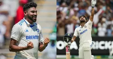 നിതീഷിന്റെ സെഞ്ച്വറിക്ക് നന്ദി പറയേണ്ടത് സിറാജ് നേരിട്ട മൂന്ന് പന്തുകള്‍ക്ക്; ഡി.എസ്.പി സിറാജ് നേരിട്ട കമ്മിന്‍സിന്റെ വെടിയുണ്ട