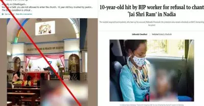 പള്ളിയിൽ കയറിയ ദളിത് ബാലനെ ആക്രമിച്ചെന്ന വ്യാജേനെ വീഡിയോ പ്രചരിക്കുന്നതായി പരാതി