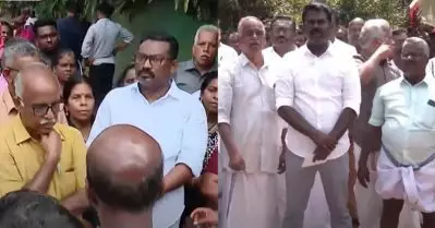 പാരിയത്ത്കാവ് കോളനി ഒഴിപ്പിക്കാനെത്തി അഭിഭാഷക കമ്മീഷന്‍; പ്രതിഷേധത്തിനൊടുവില്‍ പിരിഞ്ഞുപോക്ക്