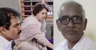 എന്‍.എം. വിജയന്റെ വീട് സന്ദര്‍ശിച്ച് പ്രിയങ്ക; എം.പി. മണ്ഡലത്തിലെത്തുന്നത് ഒന്നര മാസത്തെ ഇടവേളക്ക് ശേഷം