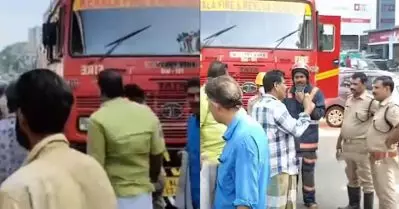 അന്തരീക്ഷത്തില്‍ മുളകുപൊടിയെന്ന് സംശയം; പത്തടിപ്പാലത്ത് ദേശീയപാതയില്‍ കണ്ണുനീറി യാത്രക്കാര്‍