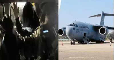 വീണ്ടും അനധികൃത കുടിയേറ്റക്കാരെ ഇന്ത്യയിലെത്തിച്ചത് വിലങ്ങണിയിച്ച്; വെളിപ്പെടുത്തി വിമാനത്തിലുണ്ടായിരുന്ന പഞ്ചാബ് സ്വദേശി; റിപ്പോര്‍ട്ട്