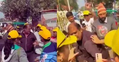 ശിവജി തടവിലാക്കപ്പെട്ടിരുന്നെന്ന് പറഞ്ഞു; ആഗ്രയിൽ മുസ്‌ലിം ഗൈഡിനെ ശിവജി പ്രതിമയുടെ കാൽച്ചുവട്ടിൽ മൂക്ക് ഉരതാൻ നിർബന്ധിച്ച് ടൂറിസ്റ്റുകൾ