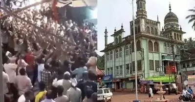 മഹാരാഷ്ട്രയില്‍ ഷിംഗ ഉത്സവത്തിനിടെ രത്‌നഗിരി പള്ളിയില്‍ അതിക്രമിച്ച് കടക്കാന്‍ ശ്രമിച്ച് ഹിന്ദുത്വവാദികള്‍