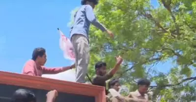 പാലക്കാട്ടെ ഇ-ഗ്രാന്റ്‌സ് ഫണ്ടിലെ അഴിമതി; എസ്.എഫ്.ഐയുടെ പ്രതിഷേധ മാര്‍ച്ചില്‍ സംഘര്‍ഷം