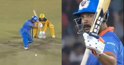 അടിച്ച ഫോറിന്റെ ഏഴിരട്ടി സിക്‌സറുമായി വിന്റേജ് യുവി മാജിക്; ഓസ്‌ട്രേലിയ മാസ്‌റ്റേഴ്‌സിനെ തകര്‍ത്ത് ഇന്ത്യ ഫൈനലില്‍