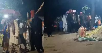 കര്‍ണാടകയില്‍ ക്ഷേത്രോത്സവത്തിനിടെ ബുര്‍ഖ ധരിച്ച് പരിഹസിക്കുന്ന വീഡിയോ; മതപരമായ ആചാരങ്ങളെ വ്രണപ്പെടുത്തിയതായി പരാതി