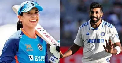 ഇന്ത്യക്ക് ഇരട്ട നേട്ടം; വിസ്ഡണ്‍ ക്രിക്കറ്റിന്റെ ലോക ലീഡിങ് താരങ്ങളായി ബുംറയും മന്ഥാനയും