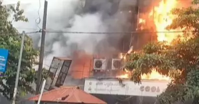 കോഴിക്കോട് പുതിയ ബസ് സ്റ്റാന്‍ഡിന് സമീപം തീപ്പിടുത്തം