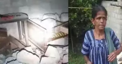 മലയാറ്റൂരില്‍ കാട്ടാനക്കൂട്ടം വീട് തകര്‍ത്തു; ഭിത്തി തകര്‍ന്ന് വീണ് ഭിന്നശേഷിക്കാരിയായ വീട്ടുടമസ്ഥയ്ക്ക് പരിക്ക്