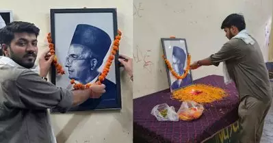 ജെ.എന്‍.യു വിദ്യാര്‍ത്ഥി യൂണിയന്‍ ഓഫീസില്‍ സവര്‍ക്കറിന്റെ ചിത്രം സ്ഥാപിച്ചു; സംഘര്‍ഷം