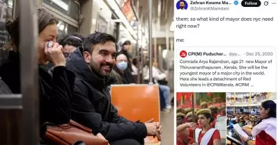 ഇങ്ങനൊരു മേയർ ന്യൂയോർക്കിനും വേണ്ടേ? ആര്യ രാജേന്ദ്രന്റെ മേയർ സ്ഥാനാരോഹണം ഷെയർ ചെയ്ത സൊഹ്‌റാൻ മംദാനി ന്യൂയോർക്ക് മേയർ സ്ഥാനത്തേക്ക്
