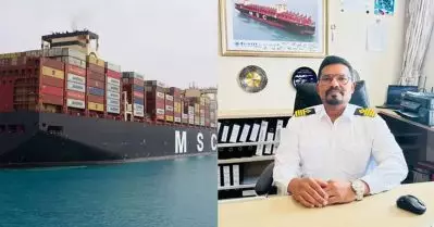 തൃശൂരുകാരന്‍ കപ്പിത്താനായ ലോകത്തെ ഏറ്റവും വലിയ ചരക്ക് കപ്പല്‍ വിഴിഞ്ഞത്ത് നങ്കൂരമിട്ടു