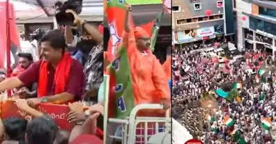 കൊട്ടിക്കലാശത്തിന് സമാപനം; നിലമ്പൂര്‍ ഇനി പോളിങ് ബൂത്തിലേക്ക്