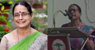 കോണ്‍ഗ്രസിലേക്കില്ല; അഭ്യൂഹങ്ങള്‍ക്ക് കോണ്‍ഗ്രസ് വേദയില്‍ മറുപടി നല്‍കി ഐഷ പോറ്റി