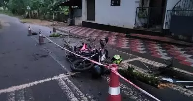 റോഡിൽ വീണുകിടന്ന വൈദ്യുത ലൈനിൽ നിന്ന് ഷോക്കേറ്റ് പത്തൊമ്പതുകാരൻ മരിച്ചു
