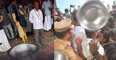 ചോറില്‍ മണ്ണ് വാരിയിട്ട് പ്രതിഷേധക്കാര്‍; കാര്‍ത്തികപ്പള്ളി സ്‌കൂളില്‍ ന്യായീകരിക്കാനാകാത്ത ക്രൂരത