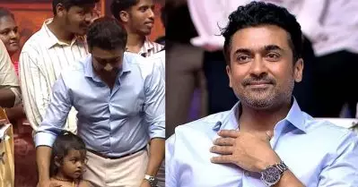 അമ്മയെ അഗരം ഫൗണ്ടേഷനിലൂടെ എഞ്ചിനീയറാക്കി, മകള്‍ക്ക് ആദ്യാക്ഷരവും കുറിച്ചു, കൈയടി നേടി സൂര്യ