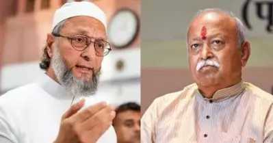 ആര്‍.എസ്.എസ് ഇരട്ടത്താപ്പ്; ഇന്ത്യന്‍ സ്ത്രീകള്‍ക്കുമേല്‍ ഭാരം അടിച്ചേല്‍പ്പിക്കരുതെന്ന് അസദുദീന്‍ ഒവൈസി