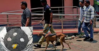 ആര്‍.എസ്.എസ് നിയന്ത്രണത്തിലുള്ള സ്‌കൂള്‍ പരിസരത്ത് സ്‌ഫോടകവസ് പൊട്ടിത്തെറിച്ചു: കുട്ടിയടക്കം മൂന്ന് പേര്‍ക്ക് പരിക്ക്