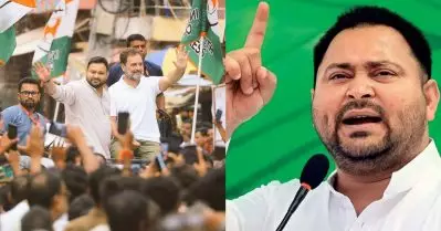 രാഹുല്‍ ഗാന്ധി ഇന്ത്യയുടെ അടുത്ത പ്രധാനമന്ത്രി; വോട്ടര്‍ അധികാര്‍ യാത്രയില്‍ തേജസ്വി യാദവ്