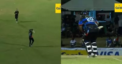 തള്ളിയങ്ങ് മറിക്കുകയാ… ഹോള്‍ഡറിന്റെ ക്യാച്ചിന് പിന്നാലെ കരിബീയന്‍ പ്രീമിയര്‍ ലീഗിനെതിരെ ആരാധകര്‍
