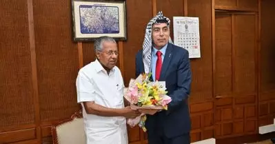 ഫലസ്തീന്‍ ജനതയുടെ സ്വയം നിര്‍ണ്ണയാവകാശത്തിനൊപ്പമാണ് കേരളം; ഫലസ്തീന്‍ അംബാസിഡറുമായുള്ള കൂടിക്കാഴ്ചയില്‍ മുഖ്യമന്ത്രി