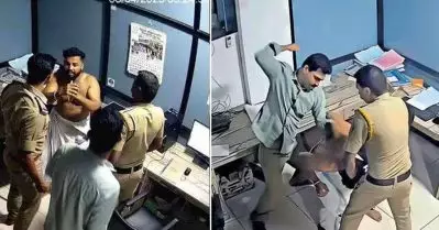 യൂത്ത് കോണ്‍ഗ്രസ് നേതാവിന് മര്‍ദനം: നാല് പൊലീസുകാര്‍ക്ക് സസ്‌പെന്‍ഷന്‍