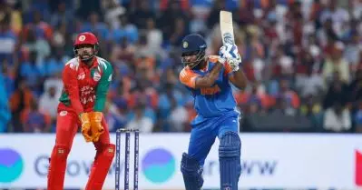 സഞ്ജു ഇന്ത്യയുടെ ‘ഒറ്റയാന്‍’: ആറ്റിക്കുറുക്കിയ ഇന്നിങ്‌സില്‍ സൂപ്പര്‍ നേട്ടത്തില്‍