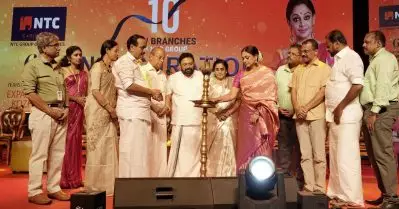 എന്‍.ടി.സി ഗ്രൂപ്പിന്റെ കോഴിക്കോട്, മലപ്പുറം ജില്ലകളിലെ പത്ത് ബ്രാഞ്ചുകളുടെ ഉദ്ഘാടനം നിര്‍വ്വഹിച്ച് നടി ശോഭന